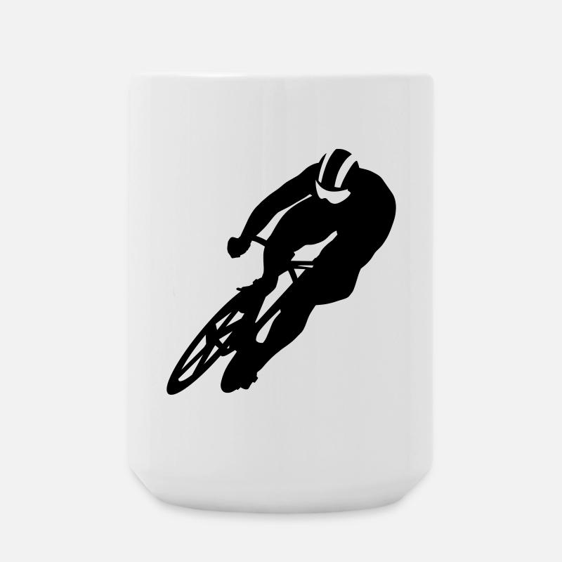Cycling - Grande tasse 440 ml - blanc