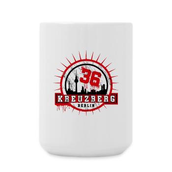 Kreuzberg Skyline 36 Berlin - Large Mug 440 ml - white - Front