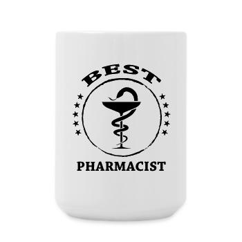 Best Pharmacist - Große Tasse 440 ml - Weiß - Vorne