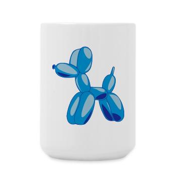 Balloon Dog - Grande tasse 440 ml - blanc - Devant
