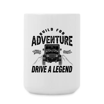 landcruiser - Große Tasse 440 ml - Weiß - Vorne