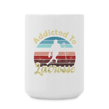 Lacrosse - Grande tasse 440 ml - blanc - Devant