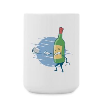 Boules de Boccia Boules de Boules de Boules de Boules de Boccia Tenue de pétanque - Grande tasse 440 ml - blanc - Devant