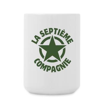 la septième compagnie, film culte, militaire - Grande tasse 440 ml - blanc - Devant