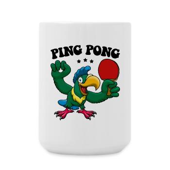 Ping Pong Champion Design Table Tennis and - Large Mug 440 ml - white - Front