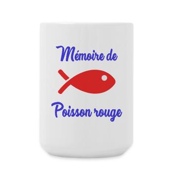 POISSON. POISSON D'AVRIL. HUMOUR - Grande tasse 440 ml - blanc - Devant