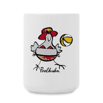 RIKELS Summer T-Shirt 2026 - Large Mug 440 ml - white - Front