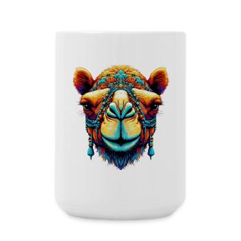 Chameau - Grande tasse 440 ml - blanc - Devant