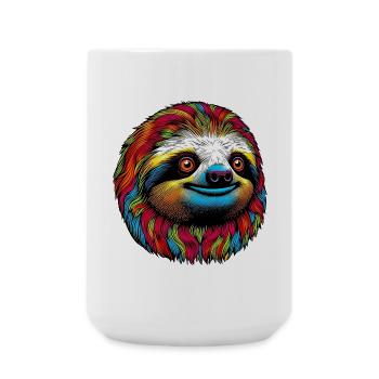 Sloth - Large Mug 440 ml - white - Front
