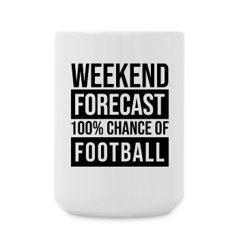 Football - Large Mug 440 ml - white - Front
