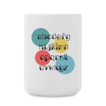 GELIEBTE. VIELEN DANK. DANKE HERRIN. GELIEBTE - Große Tasse 440 ml - Weiß - Vorne
