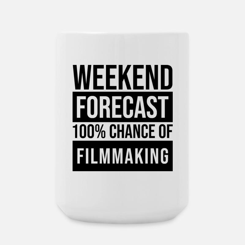 Filmmaking - Large Mug 440 ml - white