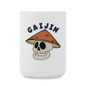 Gaijin Leader - Große Tasse 440 ml - Weiß - Vorne