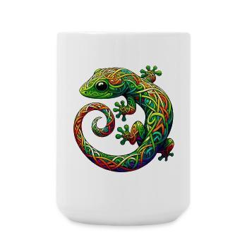 Gecko - Large Mug 440 ml - white - Front