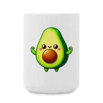 Avocado - Large Mug 440 ml - white - Front