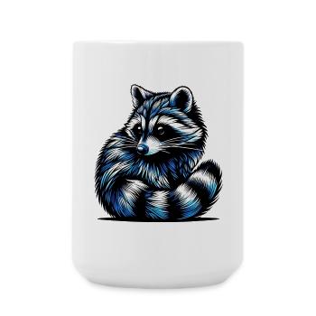 Raton laveur - Grande tasse 440 ml - blanc - Devant