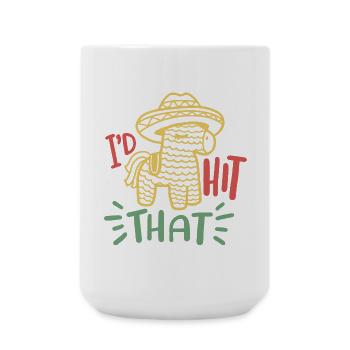 Pinata Cinco de Mayo Party - Große Tasse 440 ml - Weiß - Vorne