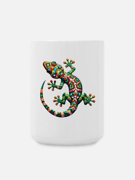 Gecko - Grande tasse 440 ml - blanc
