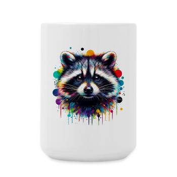 Raccoon - Large Mug 440 ml - white - Front