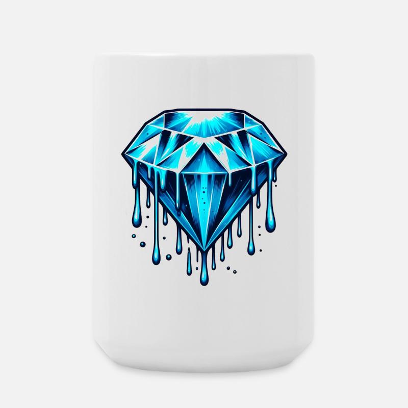 Diamant - Grande tasse 440 ml - blanc