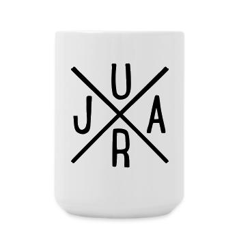 Jura - Große Tasse 440 ml - Weiß - Vorne