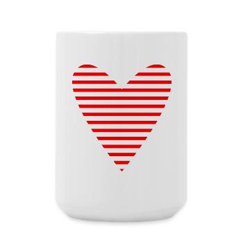 CHRISTMAS. MERRY CHRISTMAS. MERRY CHRISTMAS. NEW YEAR’S DAY - Large Mug 440 ml - white - Front