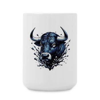 Bull - Large Mug 440 ml - white - Front