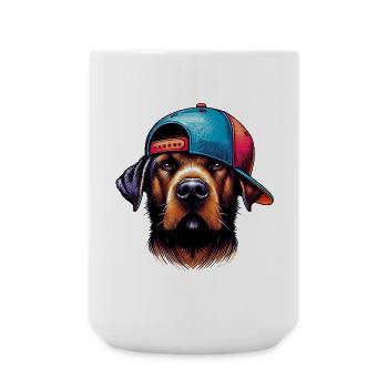 Dog - Large Mug 440 ml - white - Front