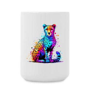 Guépard - Grande tasse 440 ml - blanc - Devant