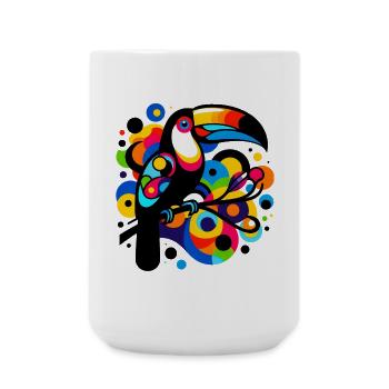 Toucan - Large Mug 440 ml - white - Front