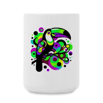 Toucan - Large Mug 440 ml - white - Front