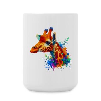 Giraffe - Large Mug 440 ml - white - Front