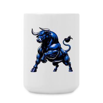 Bull - Large Mug 440 ml - white - Front