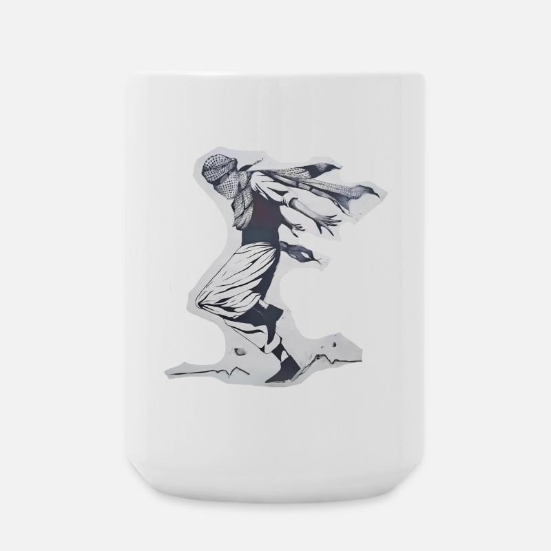 Le Danseur de la Liberté - Grande tasse 440 ml - blanc