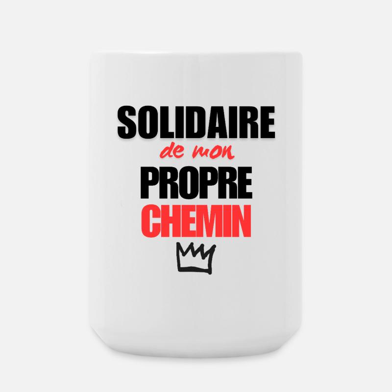 My Own Path - Large Mug 440 ml - white