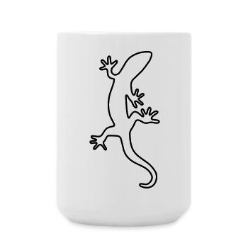Salamander Lizard Gecko Nature Lurch animal - Large Mug 440 ml - white - Front