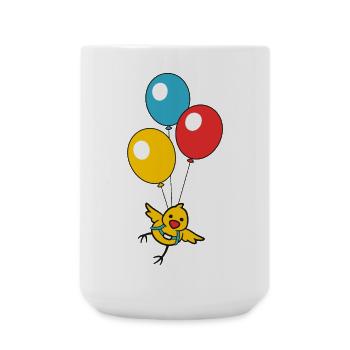 Balloon Chick - Large Mug 440 ml - white - Front