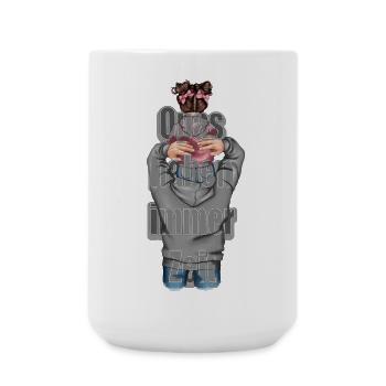 Les grands-pères ont toujours le temps petite-fille - Grande tasse 440 ml - blanc - Devant