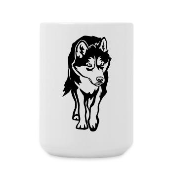 Rauque - Grande tasse 440 ml - blanc - Devant