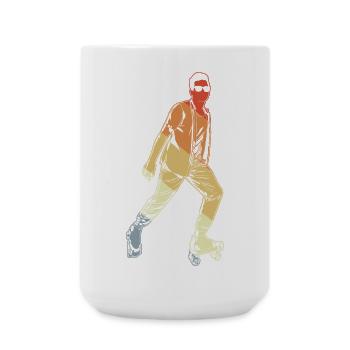 Figure Skating - Large Mug 440 ml - white - Front