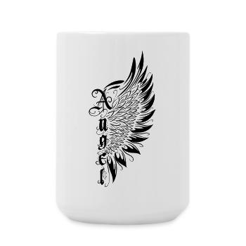 Wing Angel Wing Angel - Large Mug 440 ml - white - Front