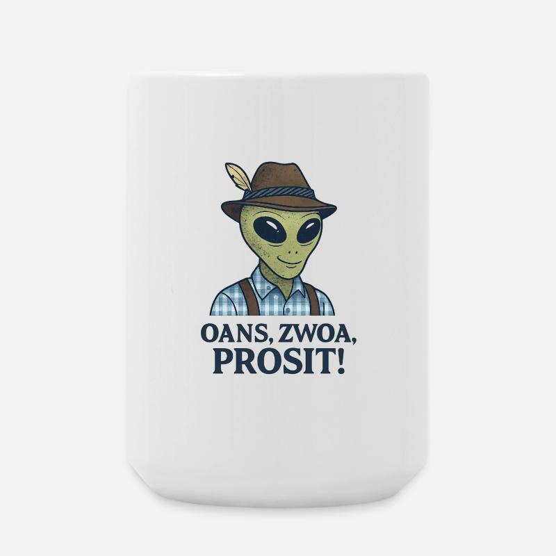 Alien - Große Tasse 440 ml - Weiß