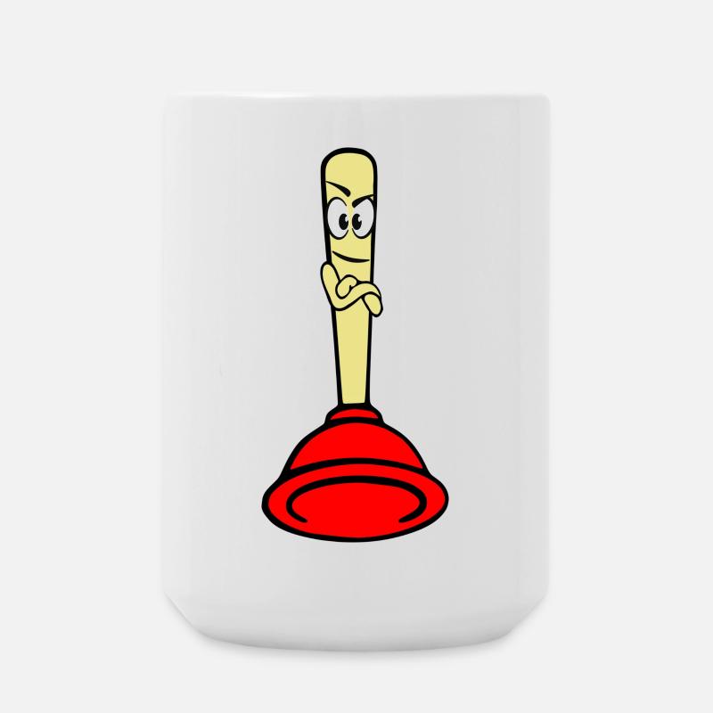 Pömpel - Große Tasse 440 ml - Weiß