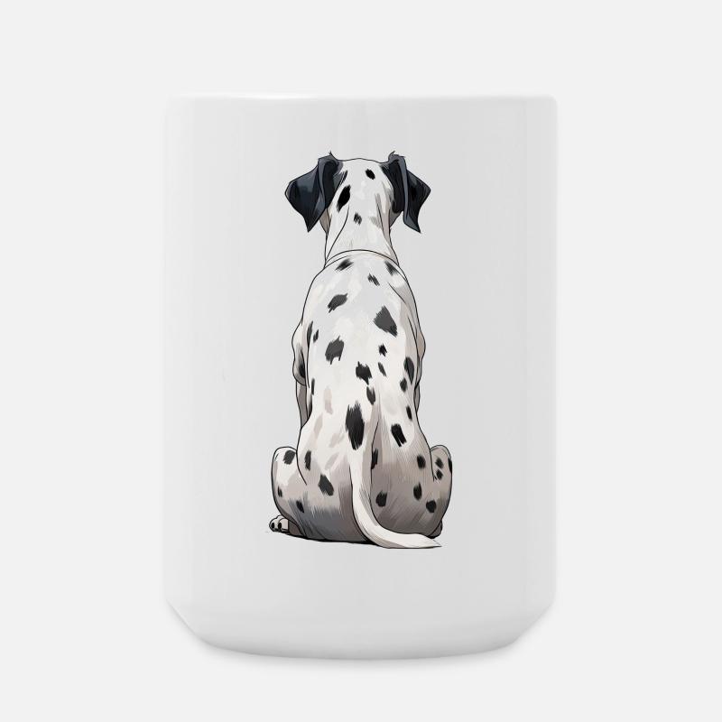 Dalmatiner - Große Tasse 440 ml - Weiß
