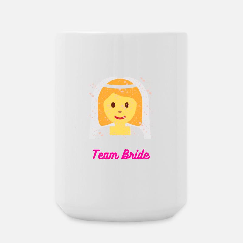 Team Bride - Bachelor Party Bride - Large Mug 440 ml - white