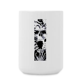 Happy halloween - Große Tasse 440 ml - Weiß - Vorne