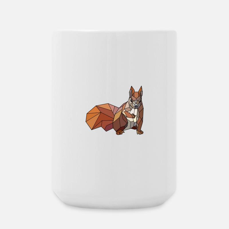 Squirrel blank - Large Mug 440 ml - white