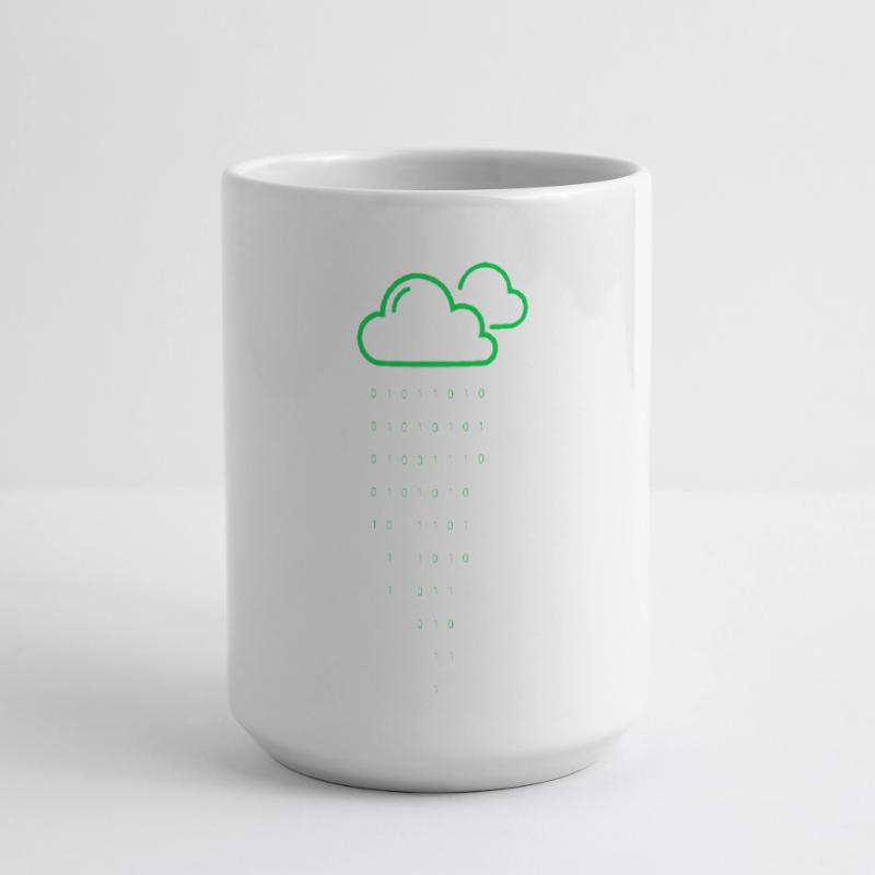 Cloud rain code Large Mug 440 ml