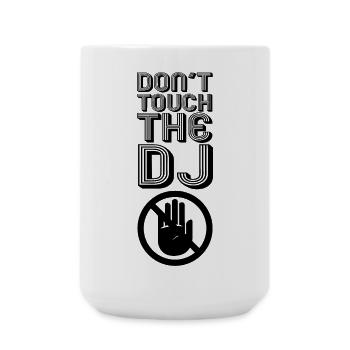 Blague de DJ - Grande tasse 440 ml - blanc - Devant