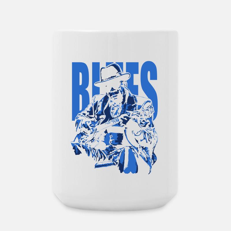 I got the blues - Große Tasse 440 ml - Weiß